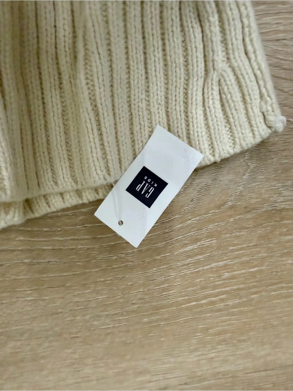 NWT GAP Kids Cable Knit Turtleneck Poncho Sweater Ivory Size L 10 140 cm Wool